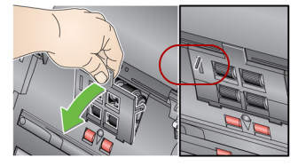 スキャン ステーション プル上昇エッジ グラフィック